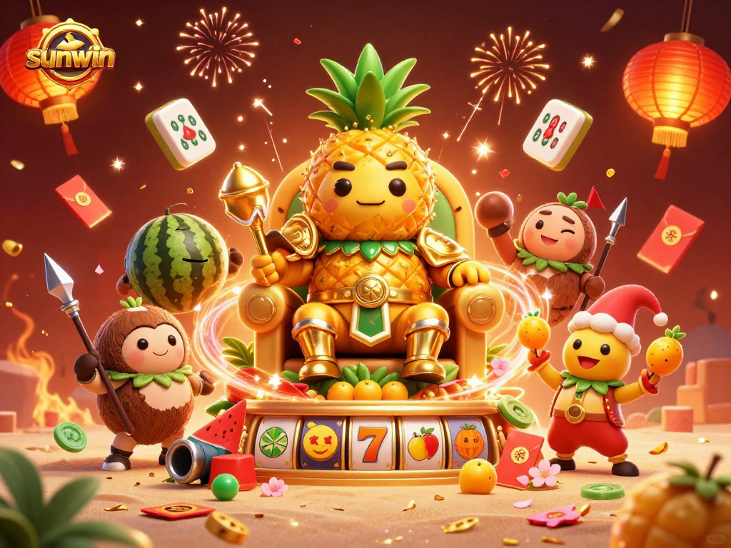 Engage in the sunwin casino experience with vibrant characters and dynamic gaming action.